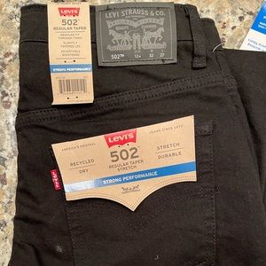 Levi’s 502 Tapered Stretch, Size 12H; 32W L27